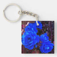 Electric blue Roses