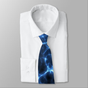 Electric blue tie