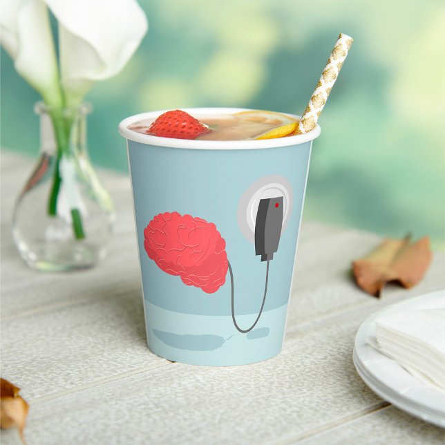 Electric Brain Paper Cups (Creator Uploaded)