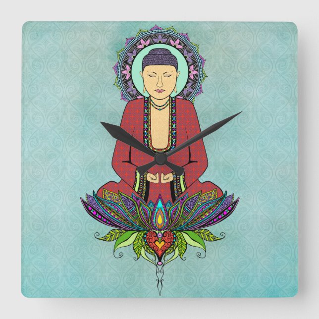 Electric Buddha Clock (Front)