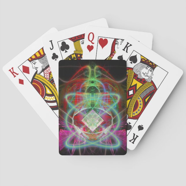 Electric Buddha Playing Cards (Back)
