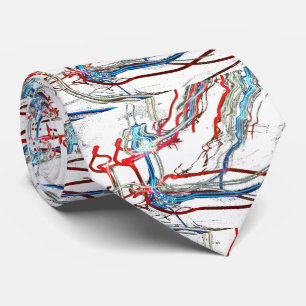 Electric Burst  Design Tie