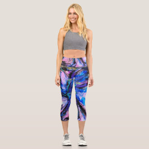 Electric Capri Leggings