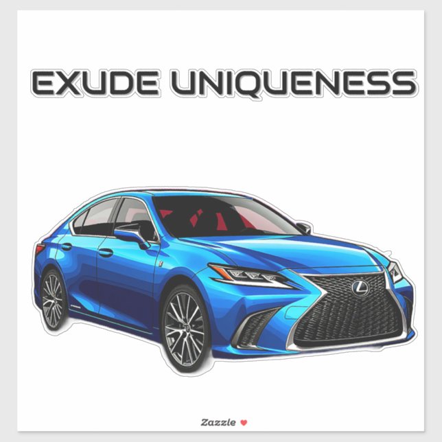 Electric Car with Vibrant Colour Splashes (Sheet)