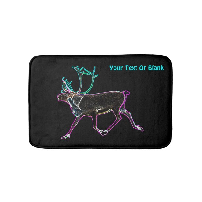 Electric Caribou Bath Mat (Front)