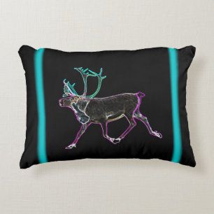 Electric Caribou Decorative Cushion