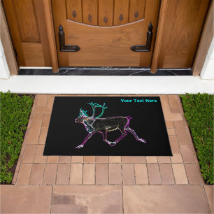 Electric Caribou Doormat