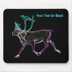 Electric Caribou Mouse Pad