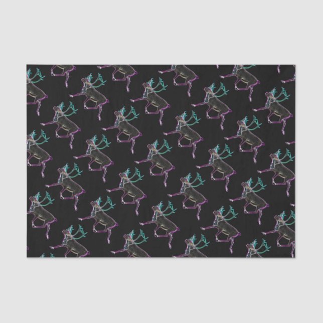 Electric Caribou Tissue Paper (Front)