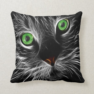 Electric Charge Cat Named Purr Cushion