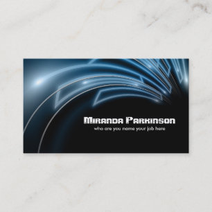 electric design, modern business card