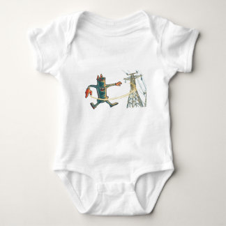 Electric Discotech  Baby Bodysuit