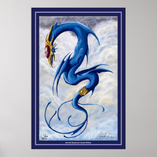 Electric Dragon Poster