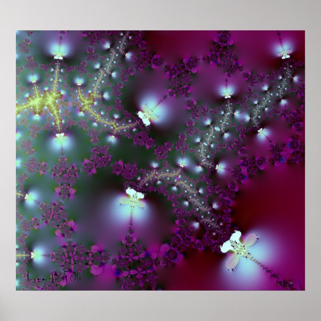 Electric Dragonflies Poster (Front)