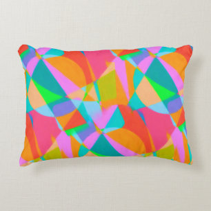 Electric Dragonfly Accent Pillow