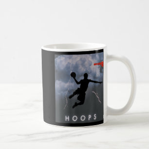 Electric Dunk Storm Basketball Hoops Shirt Coffee Mug
