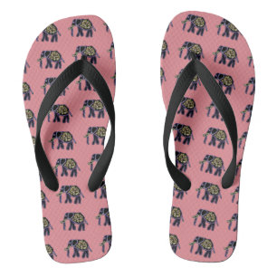 Electric Elephants Thongs