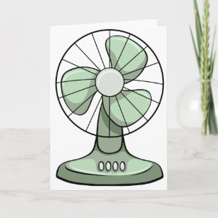 Electric fan card