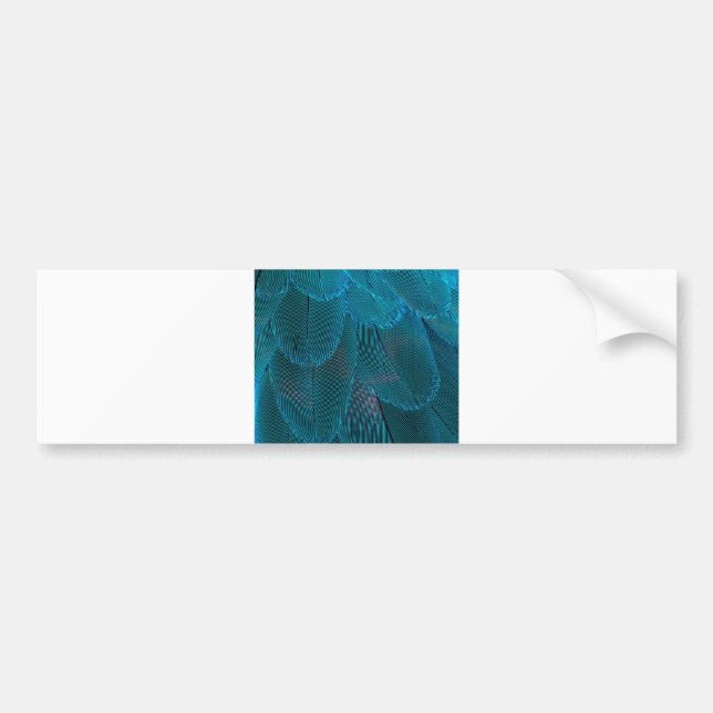 electric feathers bumper sticker (Front)