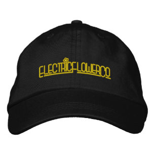 Electric Flower Co. Embroidered Baseball Style Hat