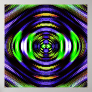 Electric Fly Poster