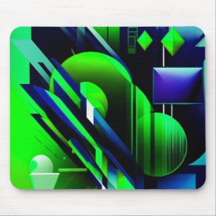"Electric Geometry" Mouse Pad