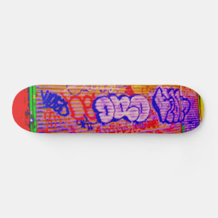 'Electric Graffiti Gates' Skateboard