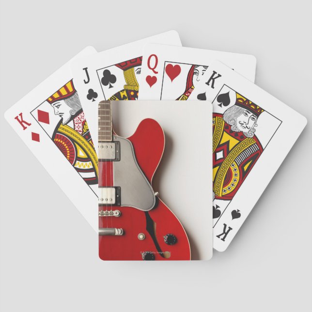 Electric Guitar 12 Playing Cards (Back)
