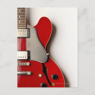 Electric Guitar 12 Postcard