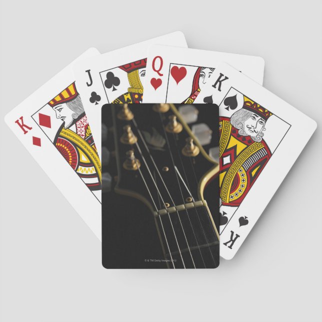 Electric Guitar 8 Playing Cards (Back)