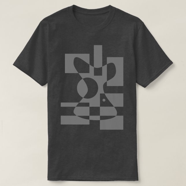 Electric Guitar Abstract 263 T-Shirt (Design Front)