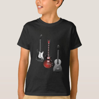 electric guitar, acoustic guitar T-Shirt