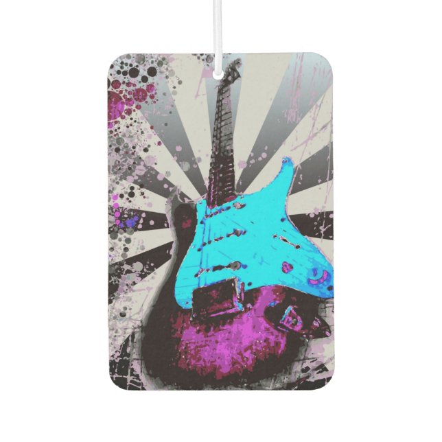 Electric Guitar Air Freshener (Front)