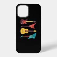 Electric Guitar And Acoustic Guitar Musician Gift