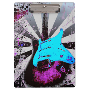 Electric Guitar Clipboard