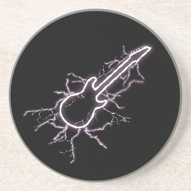 Electric Guitar Coaster (Front)