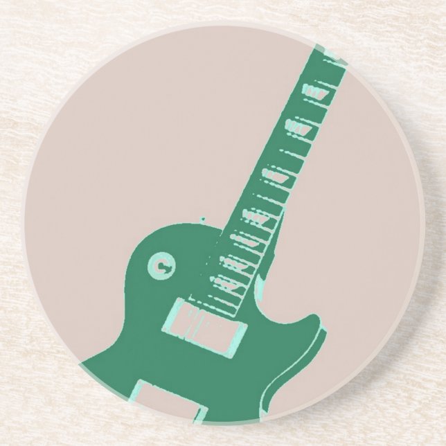 Electric Guitar Coaster (Front)