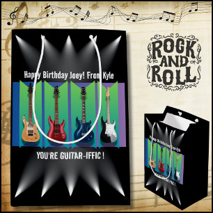Electric Guitar Collection Spotlight Gift Bag