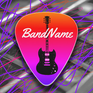 Electric-guitar Colourful & Cool Plectrum