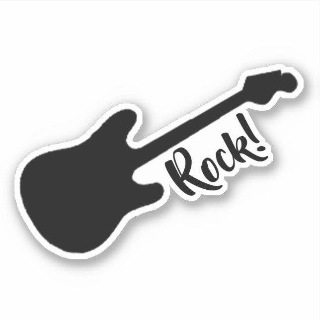 Electric guitar customisable (Front)