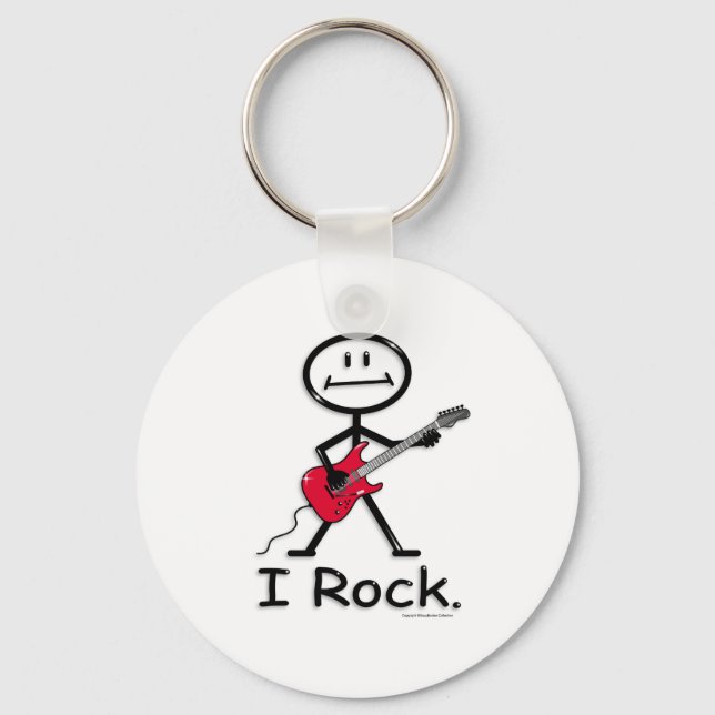 Electric Guitar Key Ring (Front)