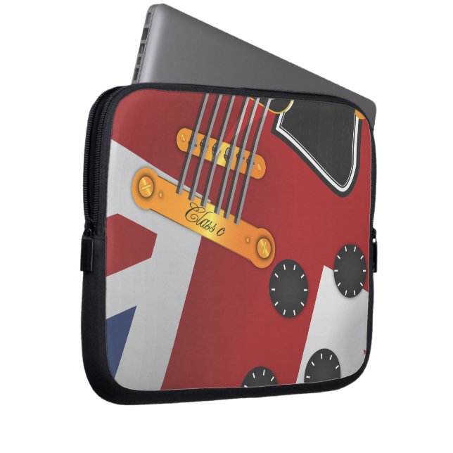 Electric Guitar Laptop Sleeve (Front Right)