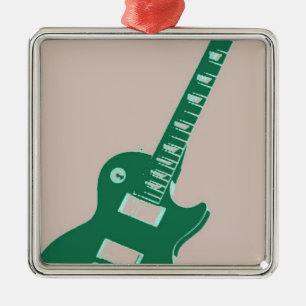 Electric Guitar Metal Ornament