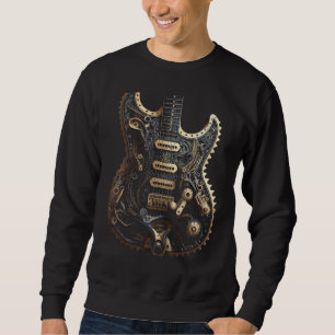 Electric guitar music instrument Graphic steampunk Sweatshirt