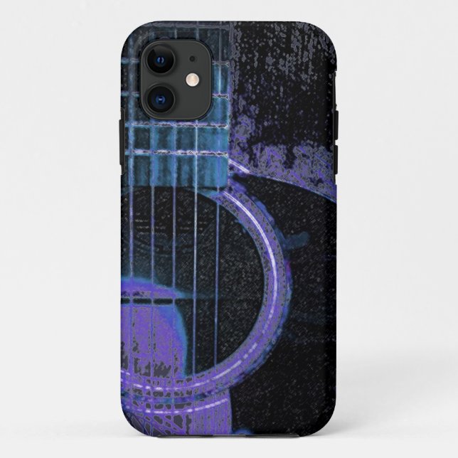 Electric Guitar on Cell Phone case (Back)