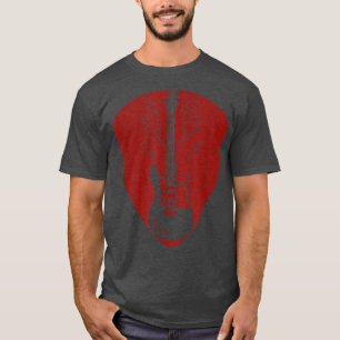 Electric Guitar Pick Rock Guitarist T-Shirt