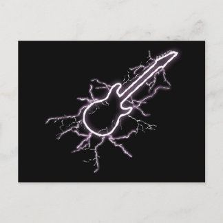 Electric Guitar Postcard