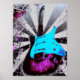 Electric Guitar Poster