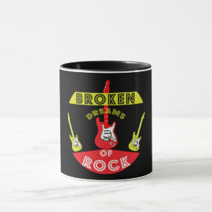 Electric Guitar Rock Dreams Rock Music Mug