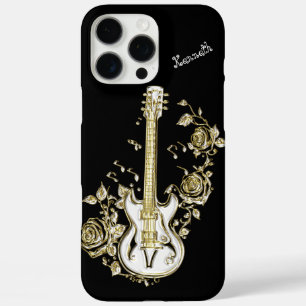 Electric Guitar Sparks Musical Vibes iPhone 16 Pro Max Case